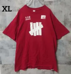 UNDEFEATED XLsize 半袖Tシャツ フロントロゴ バーガンディのサムネイル