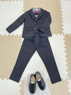 branshesブランシェス スーツセット（ベスト付） ＋ 靴セット　卒園、入学