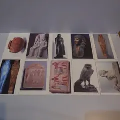 古代エジプトのアート ポストカードセット