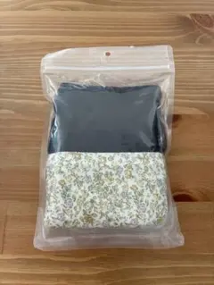 マタニティインナー【産褥ショーツ】黒 花柄