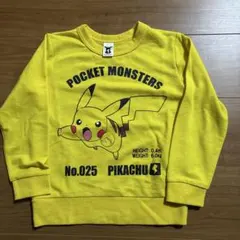 ポケットモンスター ピカチュウ トレーナー120センチ