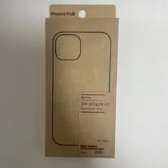 無印良品　スマートフォンケース　iPhone 15 pro ダークグレー