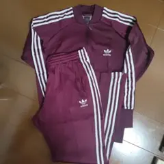【希少カラー＆XO】アディダス オリジナルス トラックジャケット 上下 ボルドー