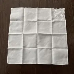【美品】結婚式 刺繍入りホワイトハンカチ