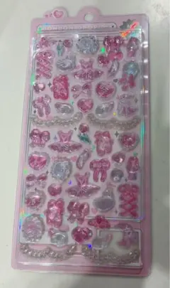 ガーリー　姫　ピンク　ふりふり系　ドロップシール