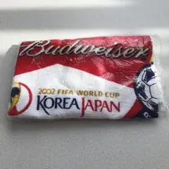 2002 FIFAワールドカップ　バドワイザー　KOREA JAPN タオル