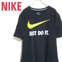 ナイキ NIKE 黒色 Tシャツ ビッグロゴ スウッシュ