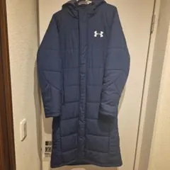 Under Armour ネイビー ベンチコートSM 美品です