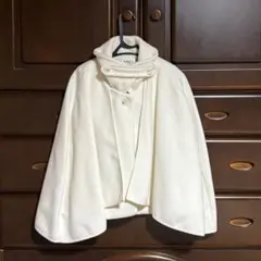 SNIDEL ケープコート ホワイト