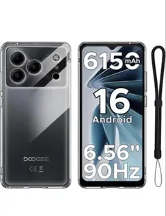 週末セール‼️人気【新品】DOOGEE Note56 黒 ケース/フィルム付 - メルカリ