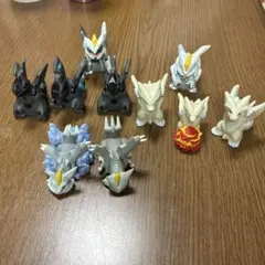 ポケモン指人形　 　フィギュア 10体セット（A） 炎付き