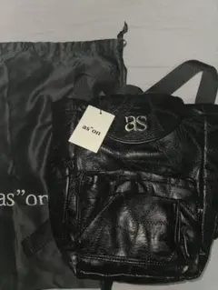 ason BENETTON BACKPACK リュック ブラック 新品　タグつき