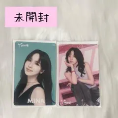 【未開封】ミナ TWICE トレカ FC くじ 参加賞 クリアトレカ 特典