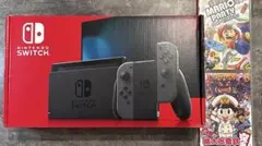 Nintendo Switch グレー 本体 ソフト付き