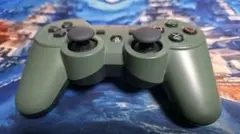 [ジャンク品]SONY PS3コントローラー オリーブグリーン