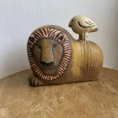 リサラーソン　ライオンと鳥　グスタフスベリのサムネイル