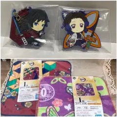 鬼滅の刃　一番くじ H賞  胡蝶しのぶ　冨岡義勇　きゅんキャララバーマスコット