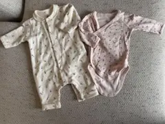 プチバトー　ロンパース・肌着セット　3m60㎝　Petit bateau
