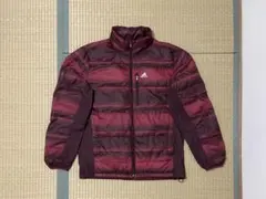 adidas ダウンジャケット L/XL 赤紫