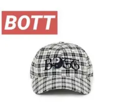 2Y Plaid 6-Panel CAP BLACK