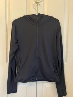 UNIQLO AIRism フード付きパーカー S 黒