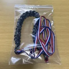 ボールアンドチェーン ガチャ ショルダーストラップ ブラック トリコロール