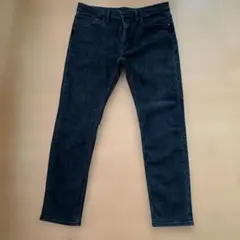 GU メンズ デニムパンツ ブラック 33インチのサムネイル