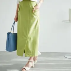 新品 36ロペピクニック　フロントデザインスカート ロングスカートのサムネイル