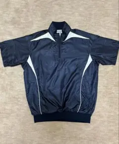 SSK 半袖ジャケット ネイビー Lサイズ