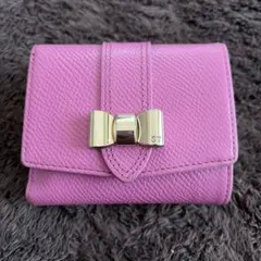 ピンク サマンサタバサ　ミニ財布