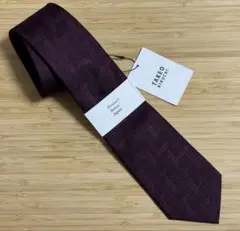 【新品・未使用】定価14,300円 タケオキクチ ネクタイ ワインレッド