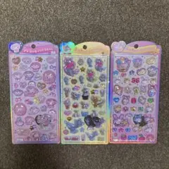 うるちゅるポップシール ３点セット