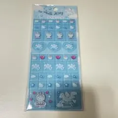 タイルシール ハローキティ ユニコーン ペガサス サンリオ 水色 シール ブルー