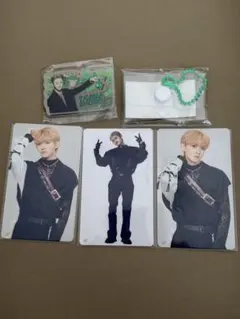 INI 田島将吾　カード３枚　ガチャキーホルダー