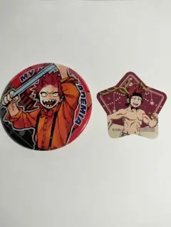 ヒロアカ　切島鋭児郎 缶バッジ