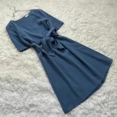 BEAUTY&YOUTH (F) フレア ひざ丈 ワンピース