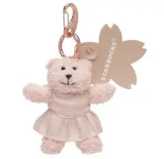 スタバ 桜 SAKURA2026 ベアリスタキーチェーン マスコット ピンク
