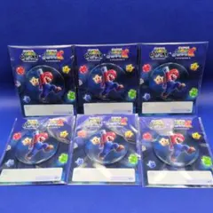 スーパーマリオギャラクシー　缶バッジ　6個セット