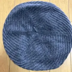 トゥモローランド　カシミア　新しいグレーのニットベレー帽のサムネイル