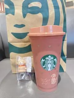 あ*ん様 スタバ カラーチェンジングリユーザブルカップ　バレンタイン 2026