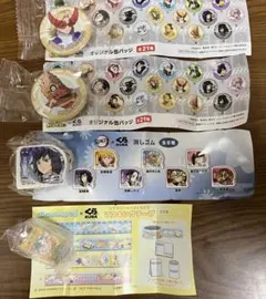 くら寿司コラボ　びっくらポン景品4種