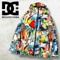 極美品 希少 DC スノーボードウェア ジャケット 総柄 ワイルド プロジェクト