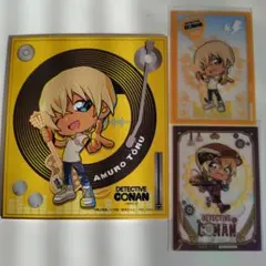 名探偵コナン 安室透 大阪城　夏フェス　スチームパンク　色紙　クリアカード