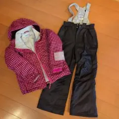 子ども用 スキージャケットとサロペットセット
