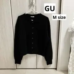 GUジーユー/カーディガン黒M