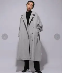 HARE グレー ドルマンチェスターコートのサムネイル