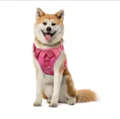 【人気色✨】犬用ハーネス 引っ張り防止 モールシステム 高耐久 訓練 散歩 頑丈のサムネイル