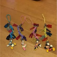 ストラップ ディズニー 4種 ミッキー ドナルド