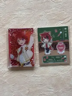 劇場版すとぷり　はじまりの物語　ミニアクリルスタンド　グリッターアクブロ　莉犬