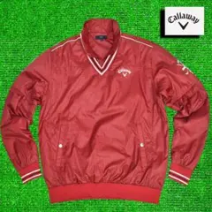 Callaway/キャロウェイ/ゴルフ 3WAYジャケット【レッド/LL】美品！